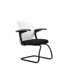 Кресло SU-M-4/подл.160/осн.008 (Белый/Черный)