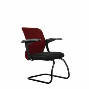Кресло SU-M-4/подл.160/осн.008 (Бордовый/Черный)_общий вид