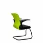 Кресло офисное для посетителей SU-M-4/подл.160/осн.008 (Зеленый/Черный)