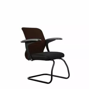 Кресло SU-M-4/подл.160/осн.008 (Коричневый/Черный)_общий вид