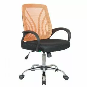 Кресло для персонала RCH 8099 оранжевая сетка