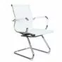 Кресло для посетителей RCH 6001-3 белая сетка