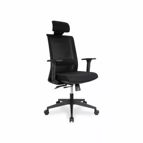 Кресло для персонала College CLG-429 MBN-A Black_общий вид