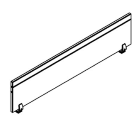 Экраны к письменным столам Offix New/ OBR 143