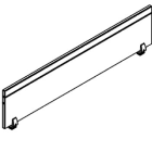 Экраны к письменным столам Offix New/ OBR 163
