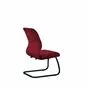 Офисное конференц-кресло для посетителей SU-Mr-4(Vivaldi)/подл.000/осн.008 (Красный)