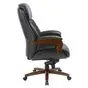 Кресло руководителя Бюрократ _MEGA_Вид сбоку