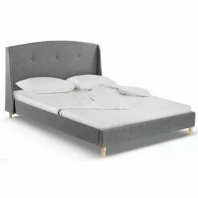 Кровать Morena 160 x 200 серая по минимальной розничной цене