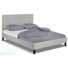 Кровать Veronika 160 x 200 серебряная