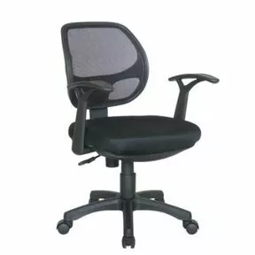 Кресло для персонала RCH 8063 черная сетка