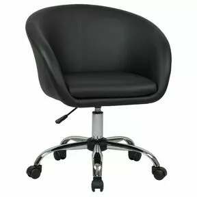 Офисное кресло для персонала DOBRIN BOBBY_ черное _Общий вид