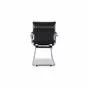 Кресло для посетителей College CLG-620 LXH-C Black_вид сзади