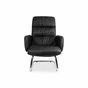 Конференц-кресло для посетителей College CLG-625 LBN-C Black_вид спереди