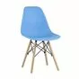 Стул Style DSW голубой x4_купить кухонные стулья в комплекте по минимальной цене